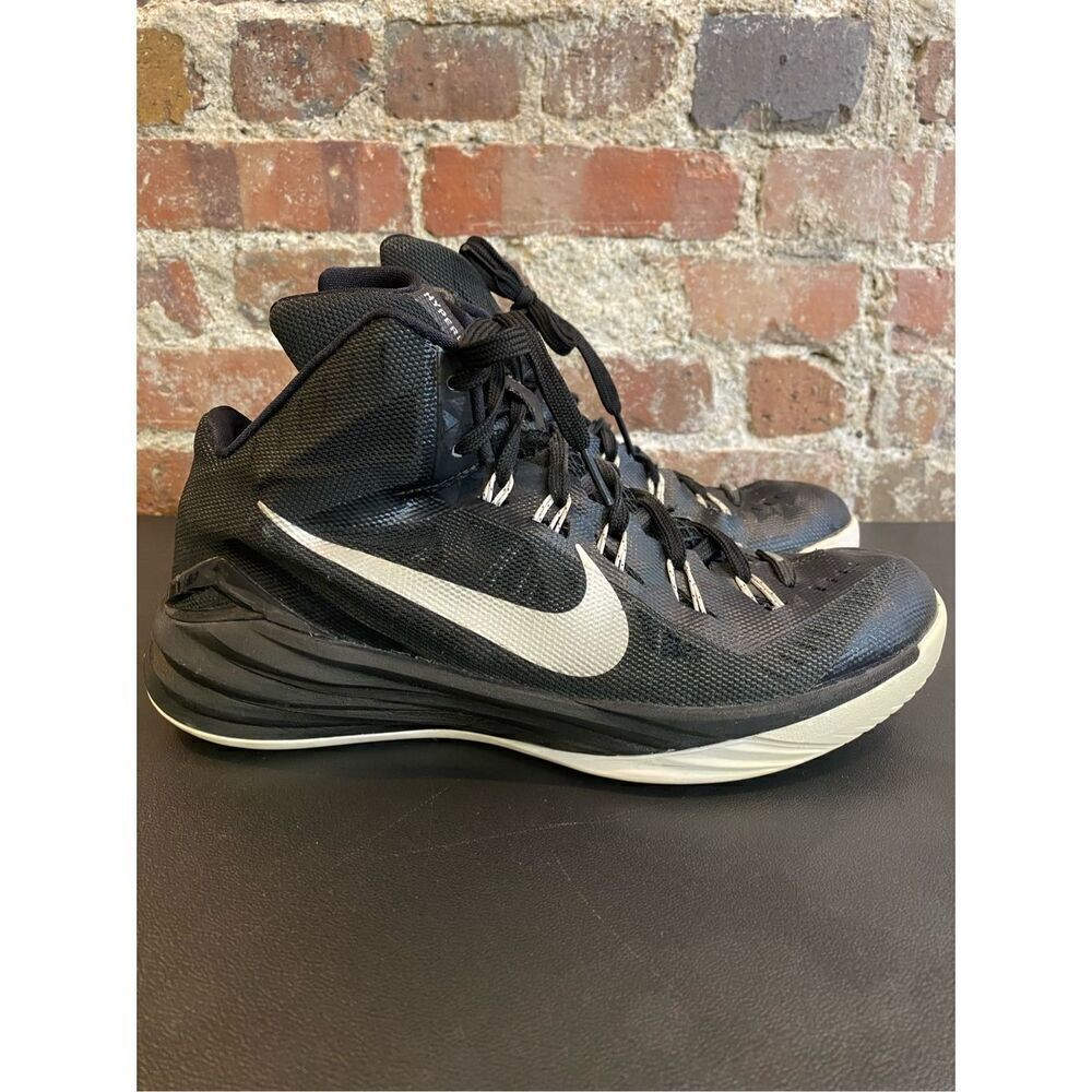 Nike Hyperdunk TB 2014 Black Silver 653484-001 Basketball Shoes Women Size 9